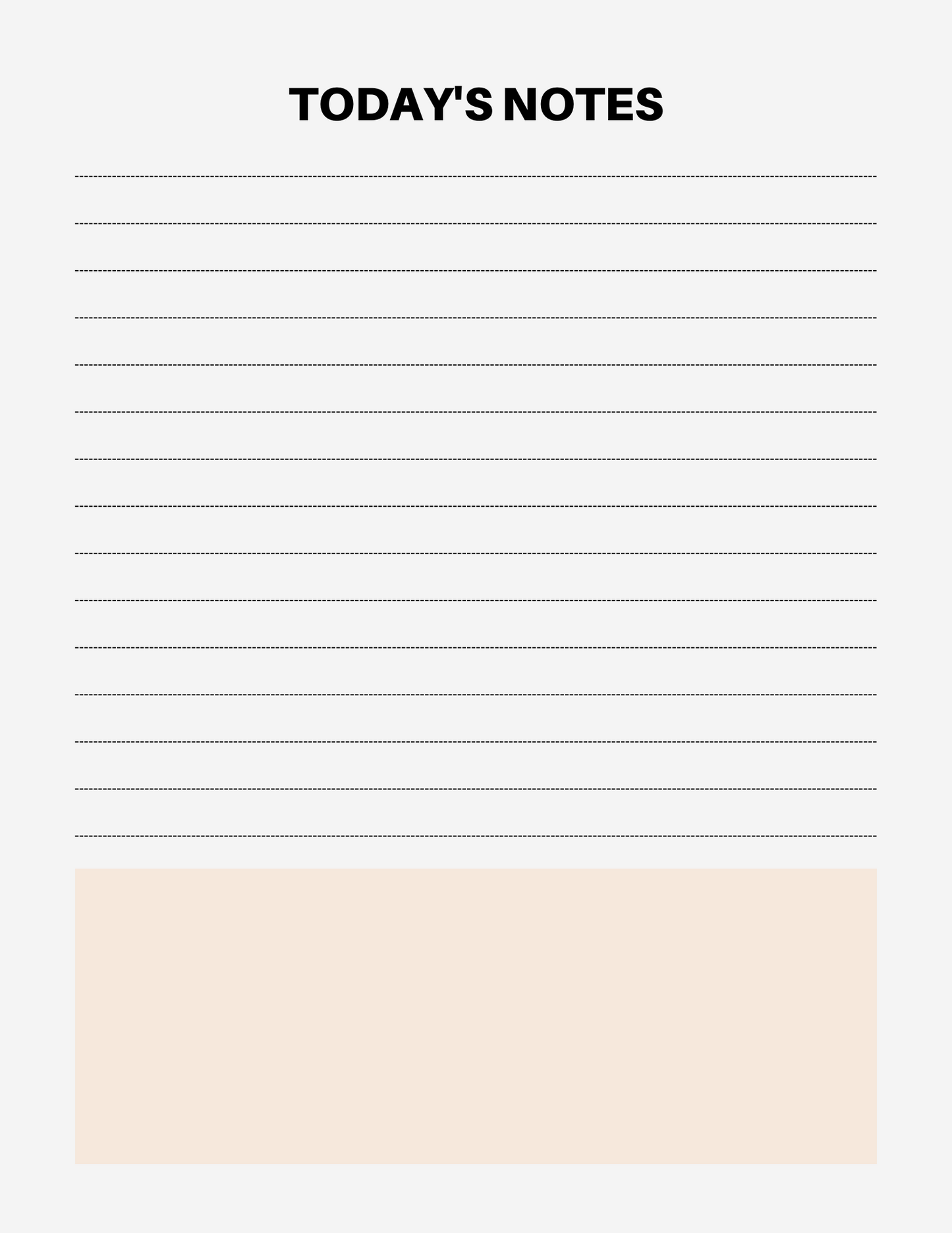 7 Day Food Diary