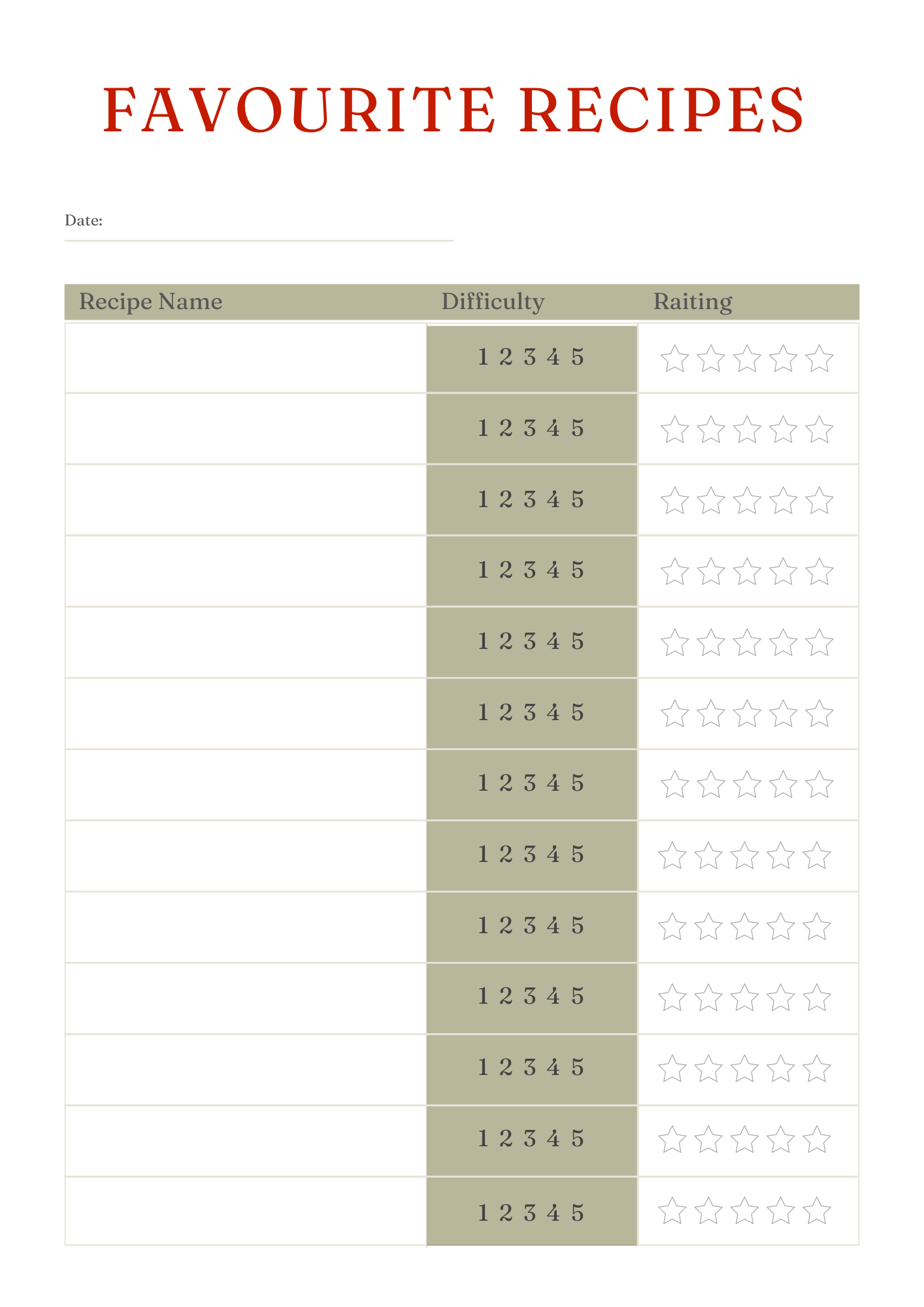 Meal Planner