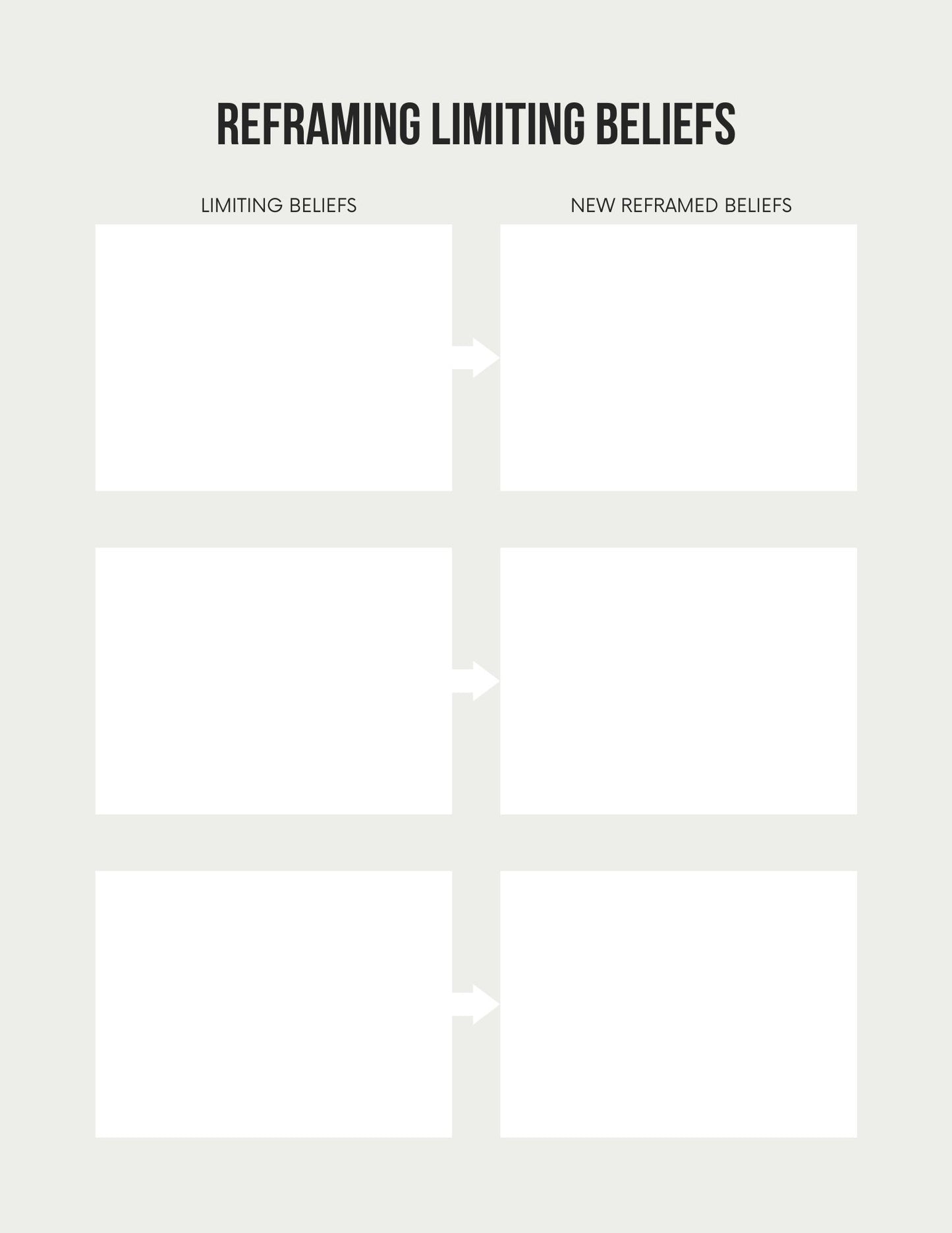 Vision Board Workbook