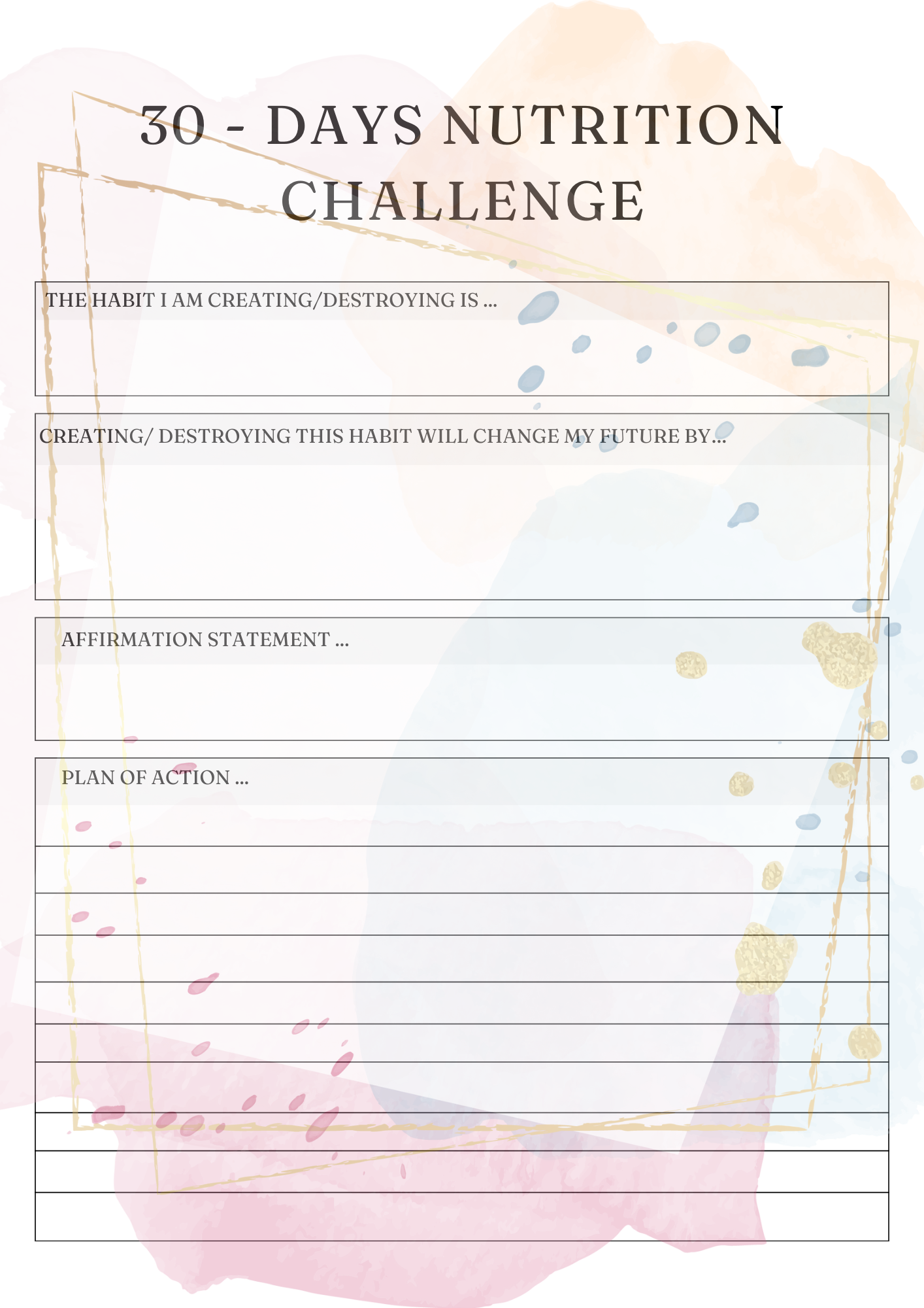 Nutrition Planner