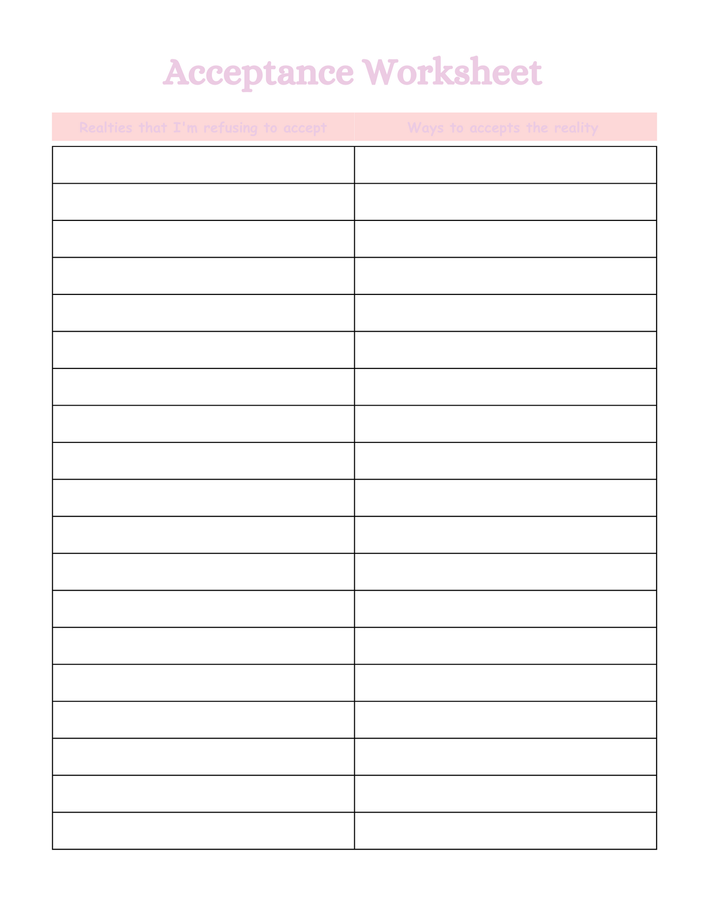 Mental Health Planner