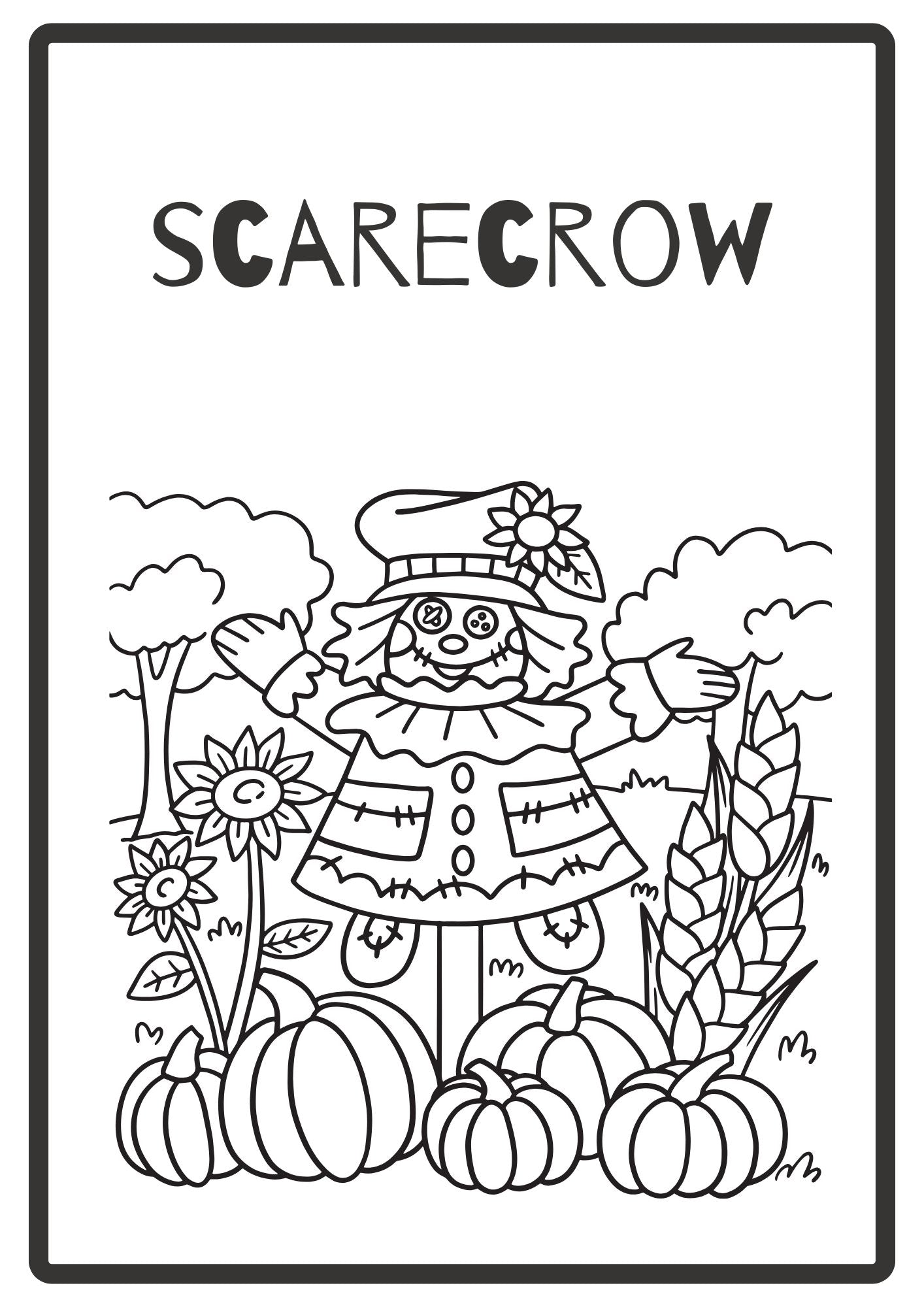 Autumn Colouring Book