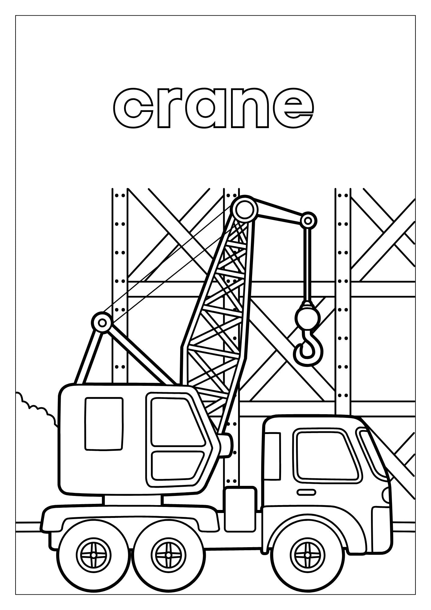 Transport Colouring Book