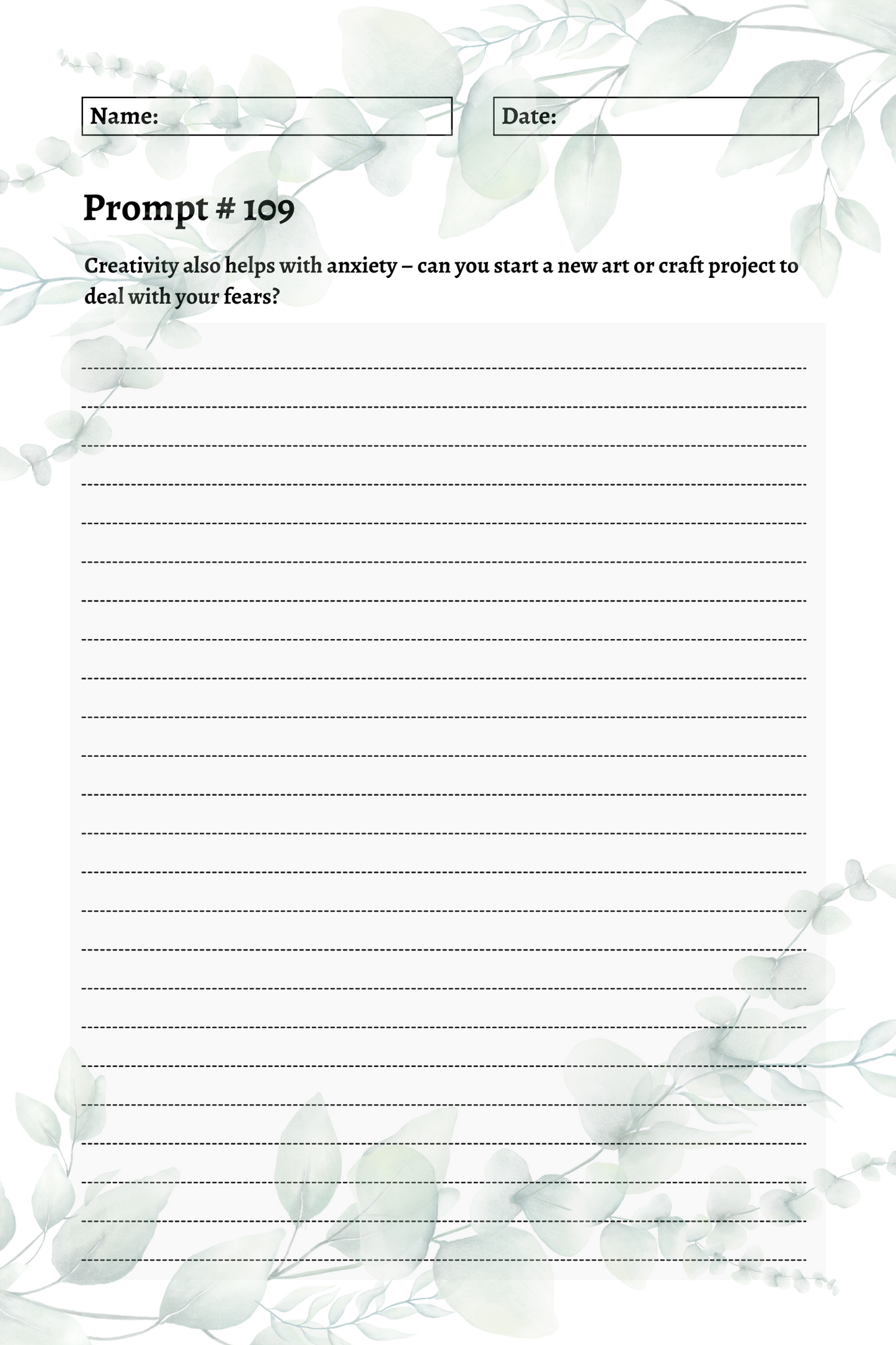200 Mental Health Journal Prompts