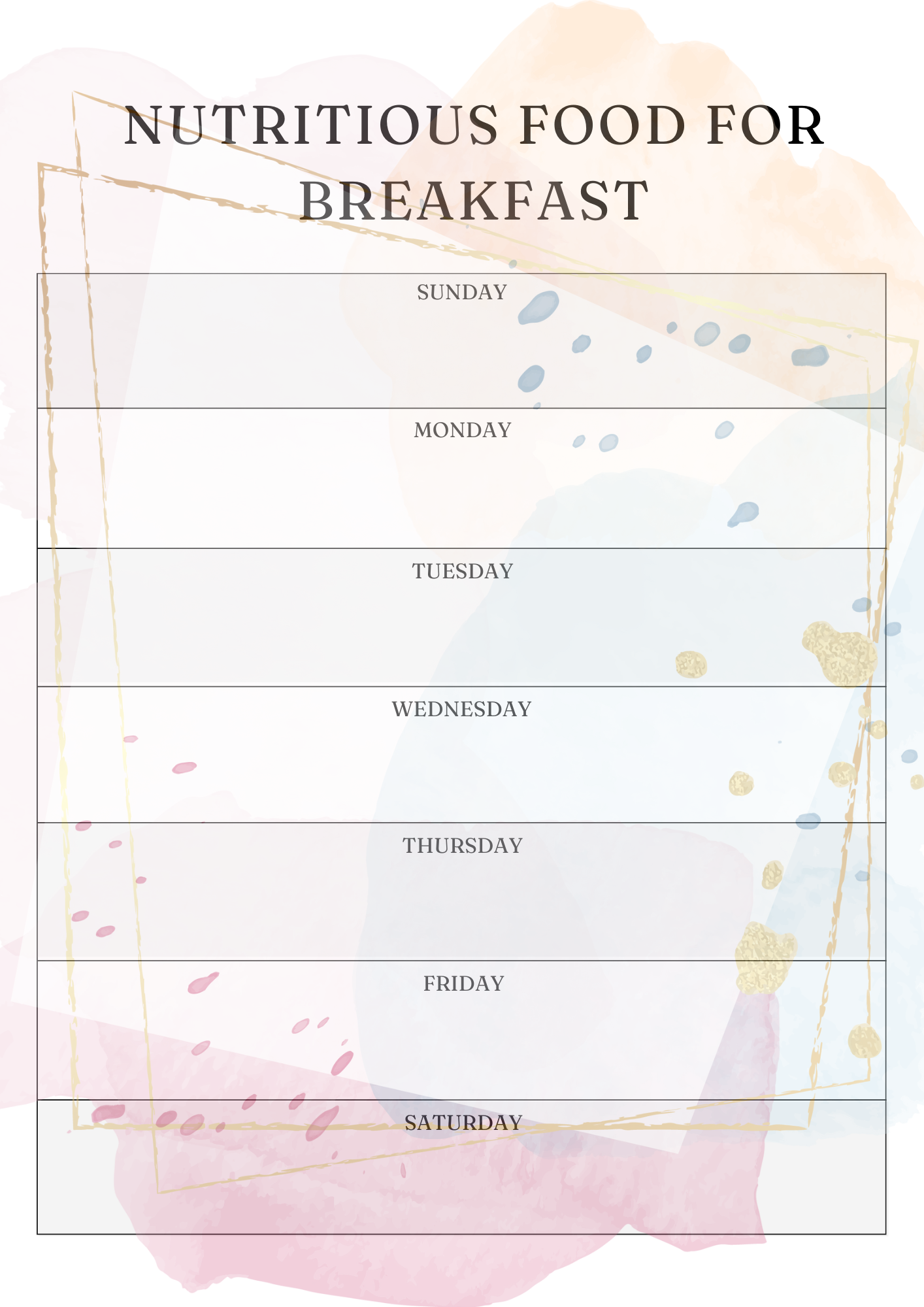 Nutrition Planner
