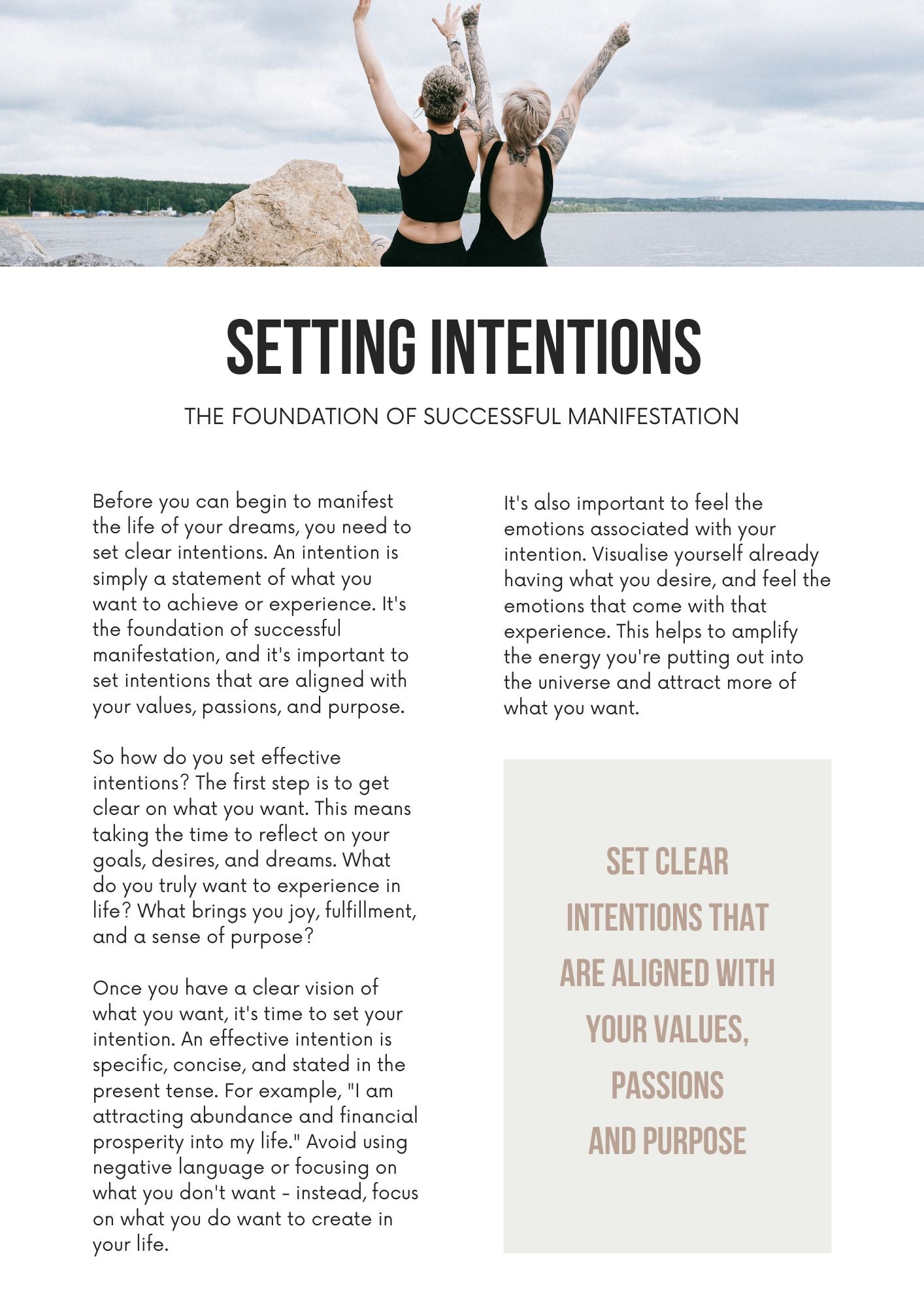 The Art of Manifestation