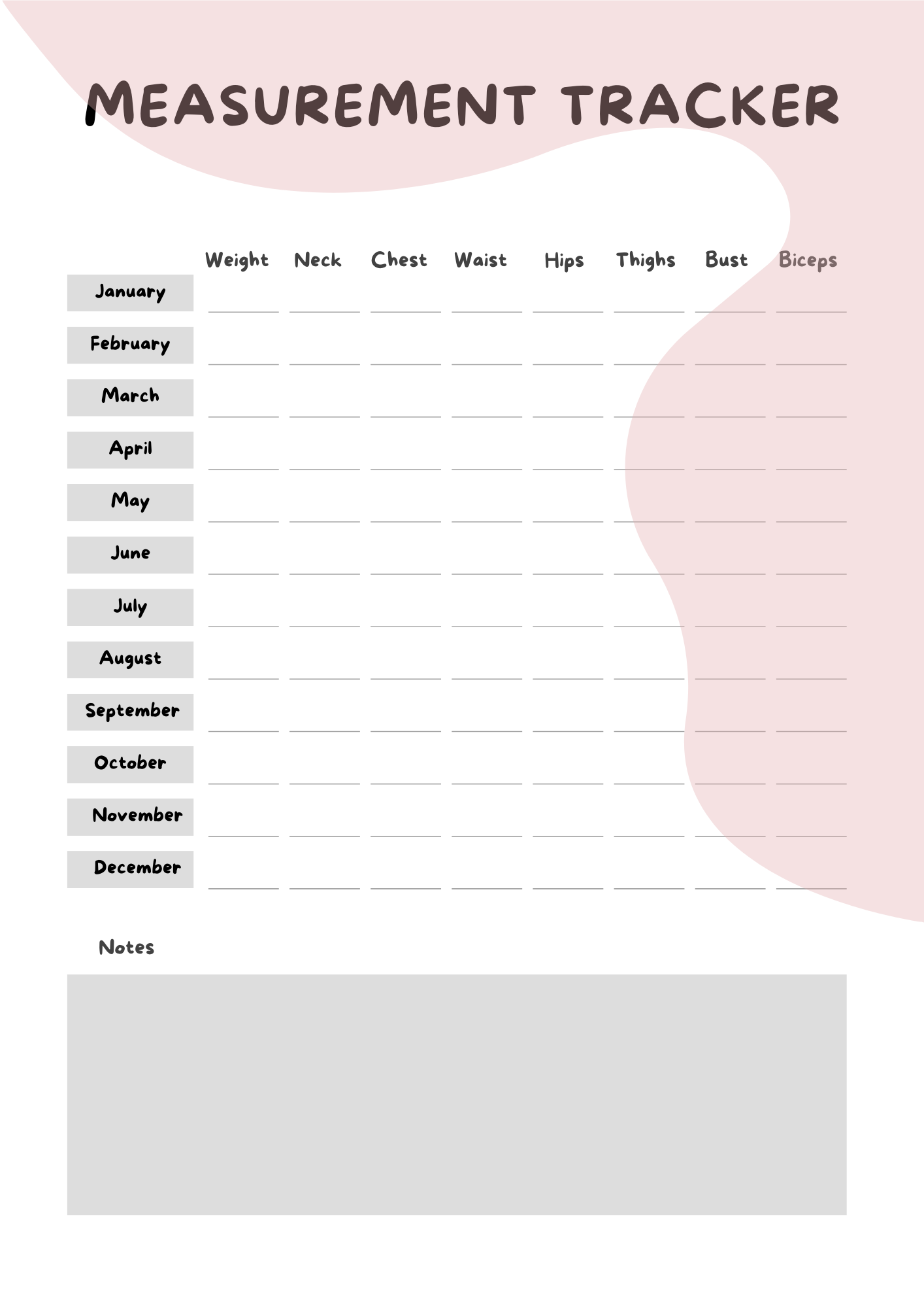 Weight Loss Planner