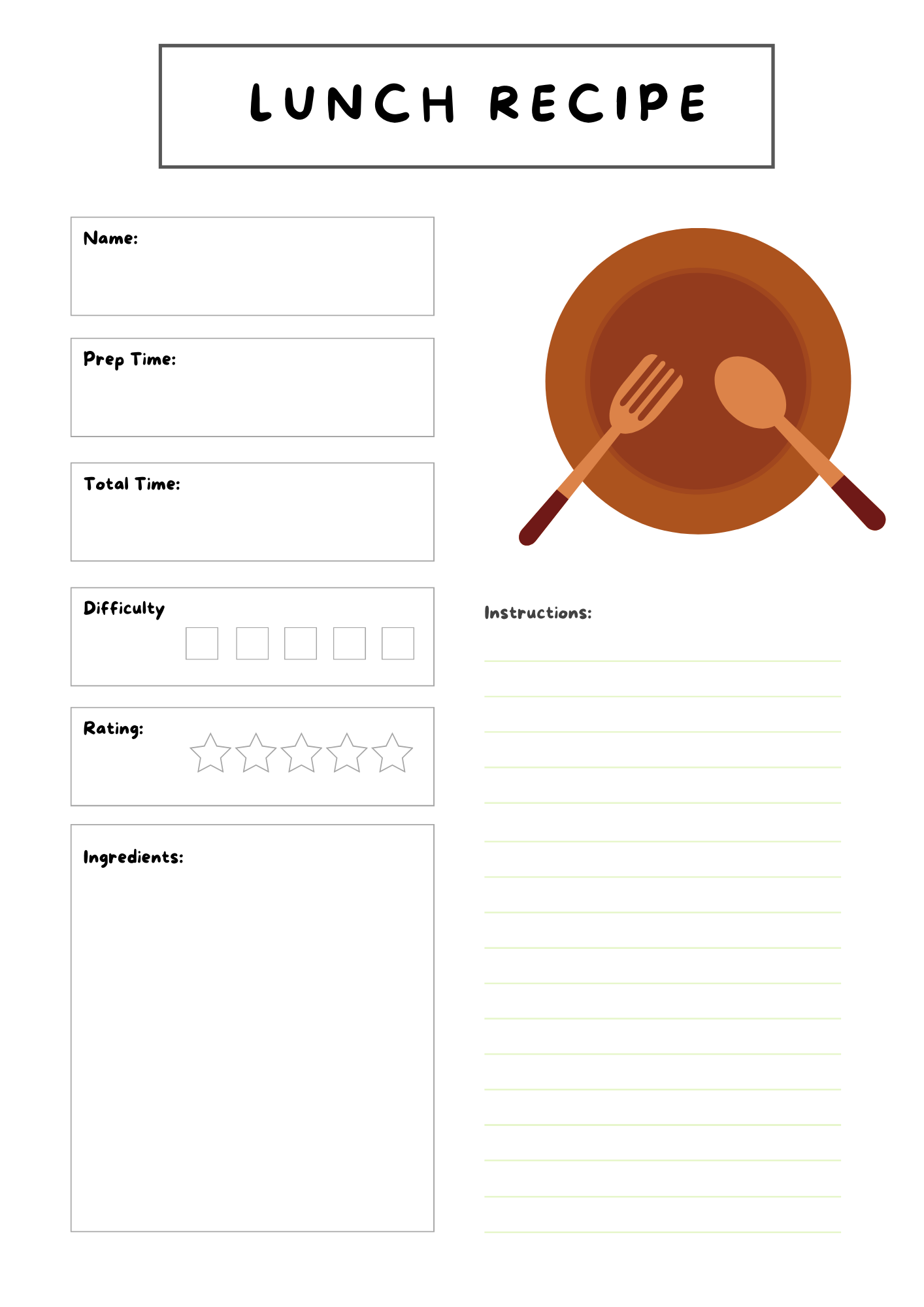 Recipe Cards Bundle