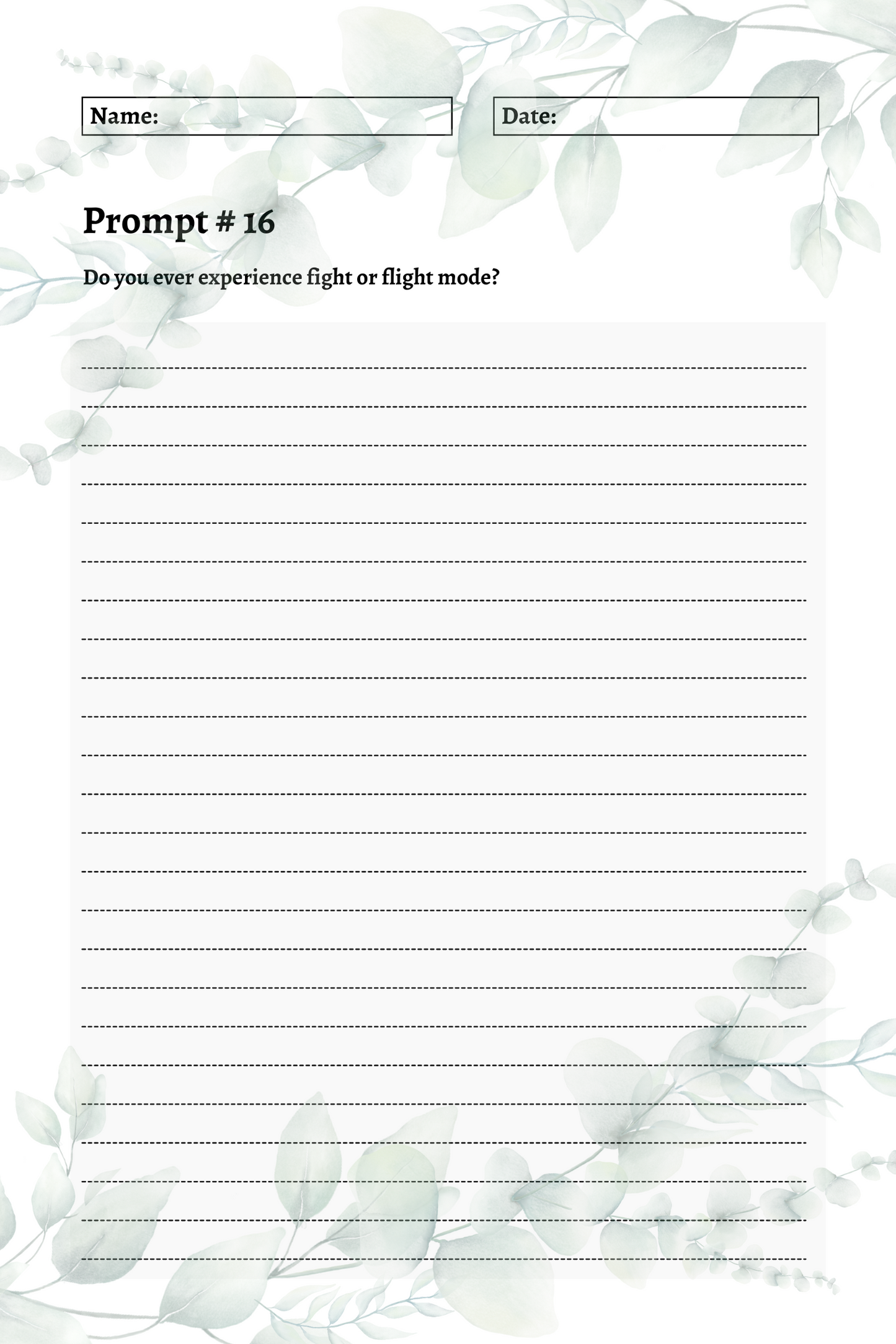 200 Mental Health Journal Prompts