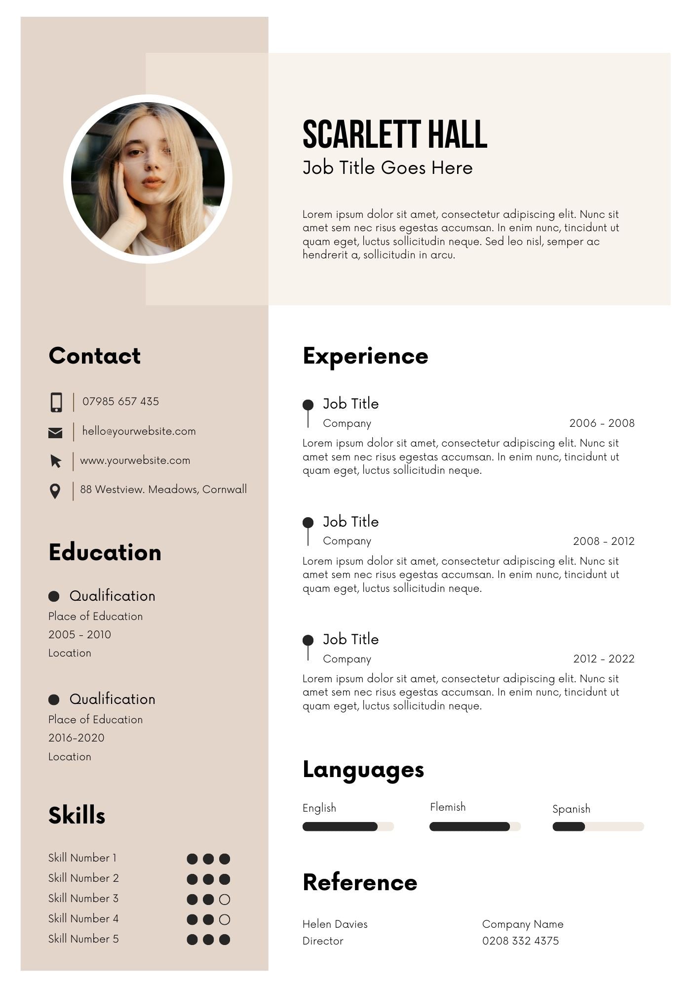 CV Templates