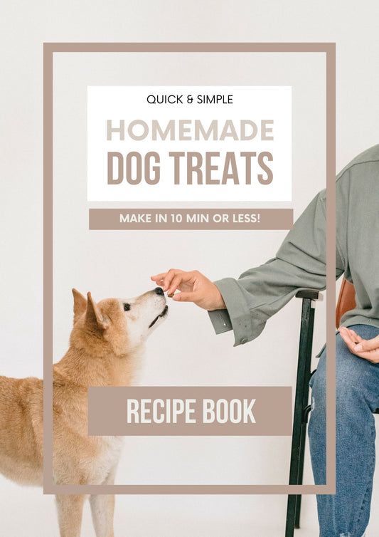 Dog treats recipe book