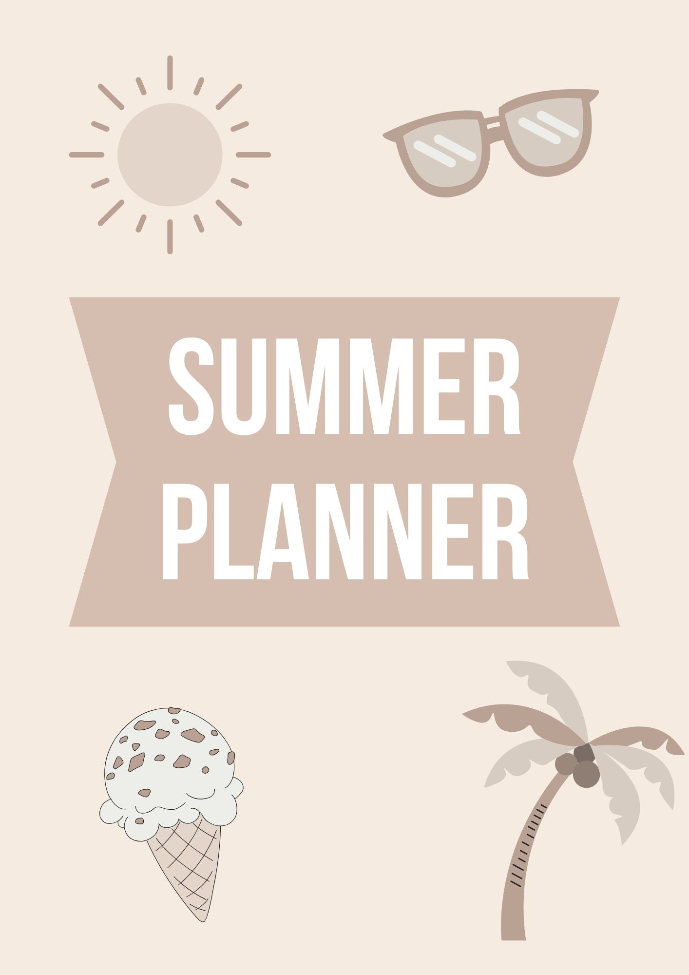 Kids Summer Planner