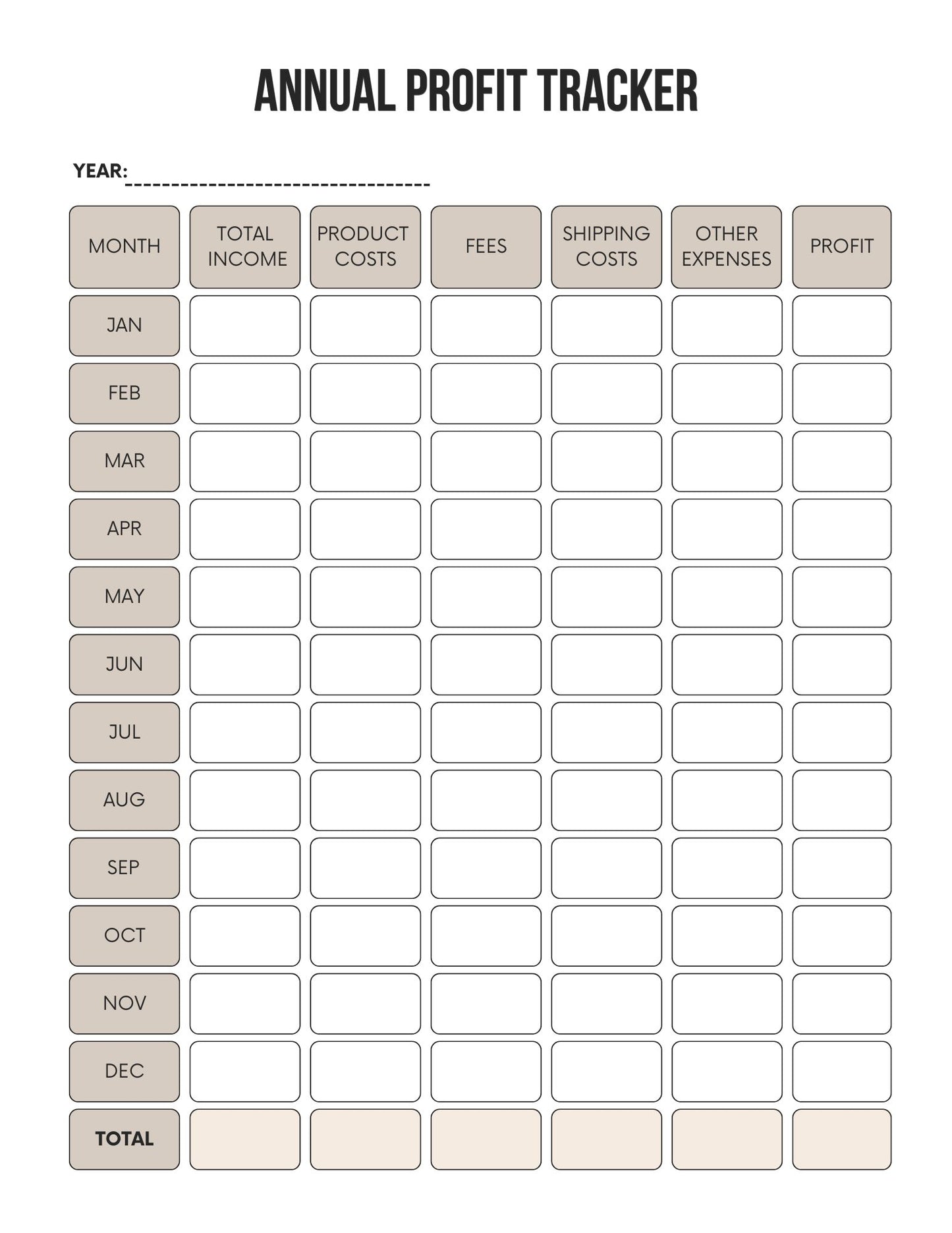 Business Owner Planner