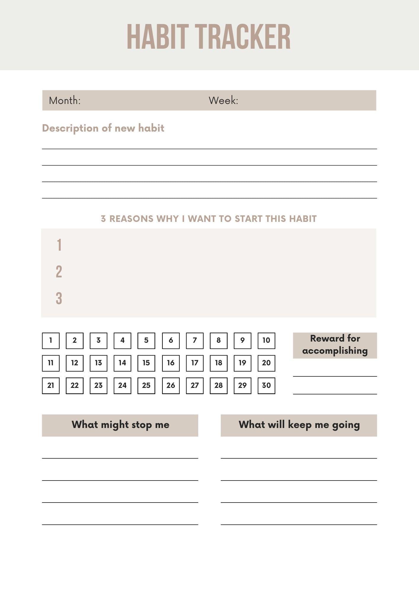 Productivity Workbook