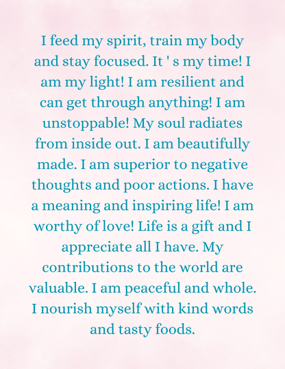 100 Positive Affirmations for Women