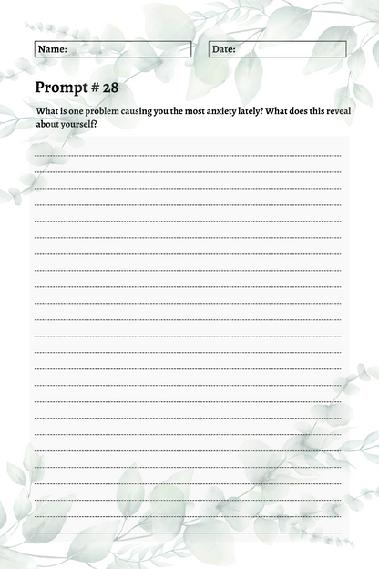 200 Mental Health Journal Prompts