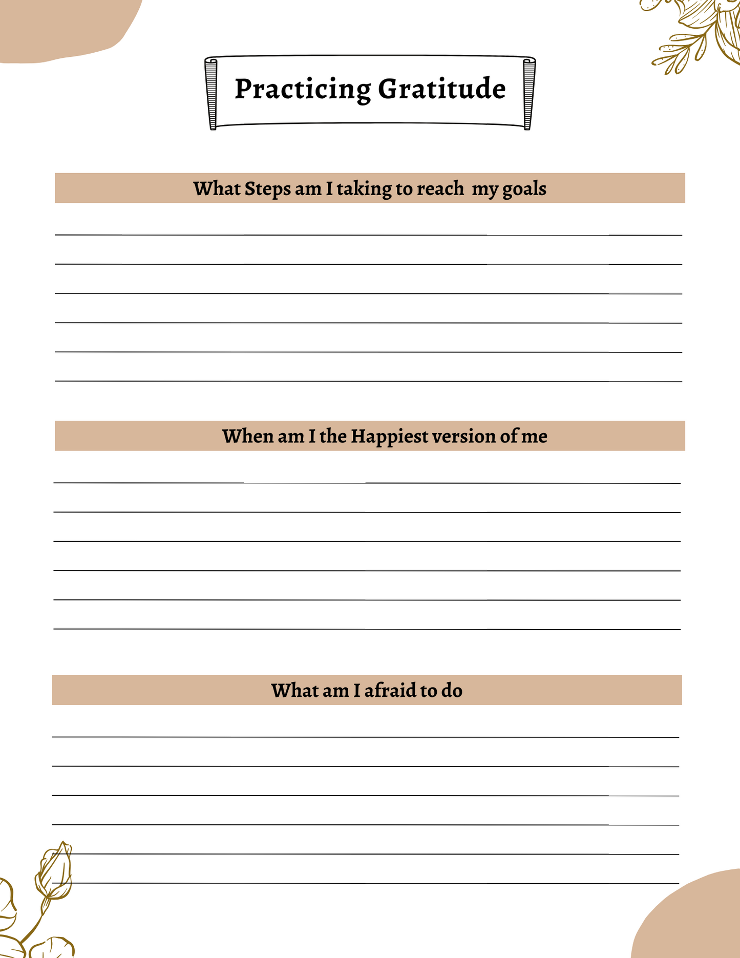 Gratitude Journal
