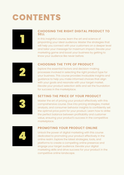 How to Make Money with Digital Products