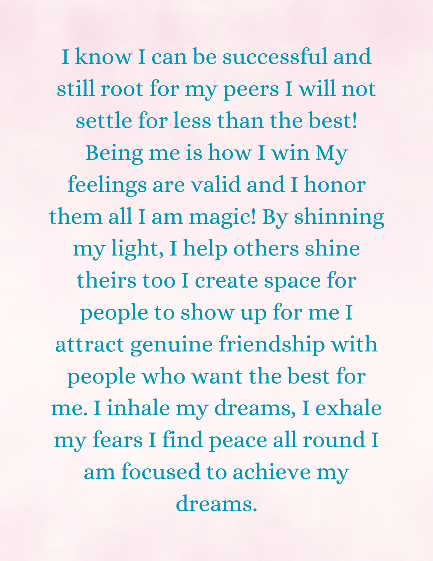 100 Positive Affirmations for Women