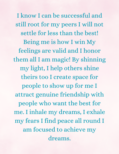 100 Positive Affirmations for Women