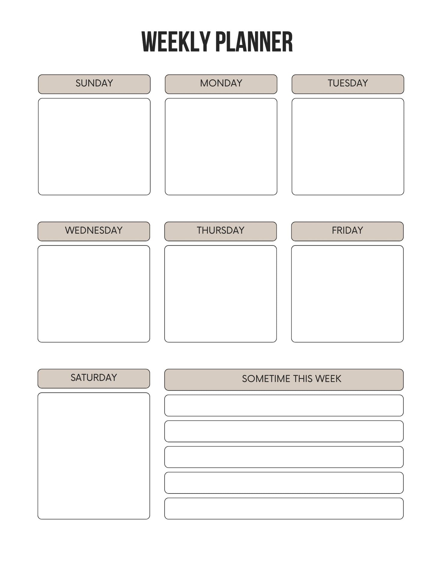Business Owner Planner