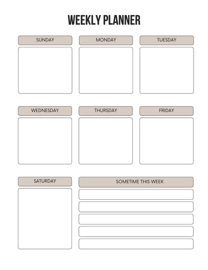 Business Owner Planner