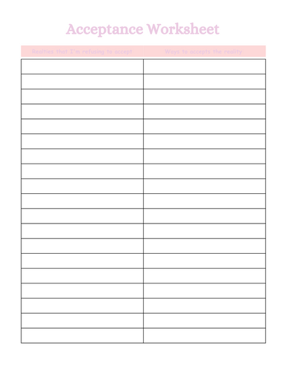 Mental Health Planner