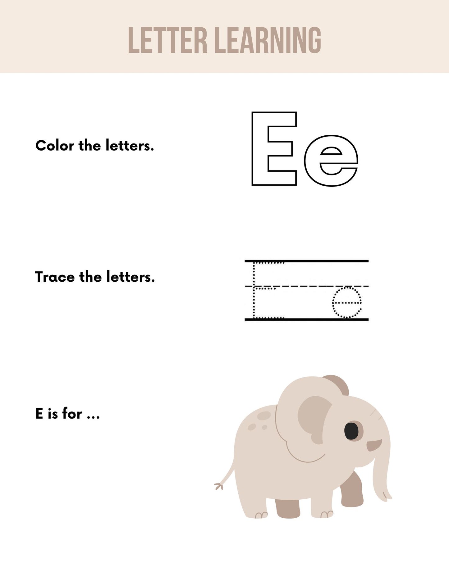 Toddler Workbook