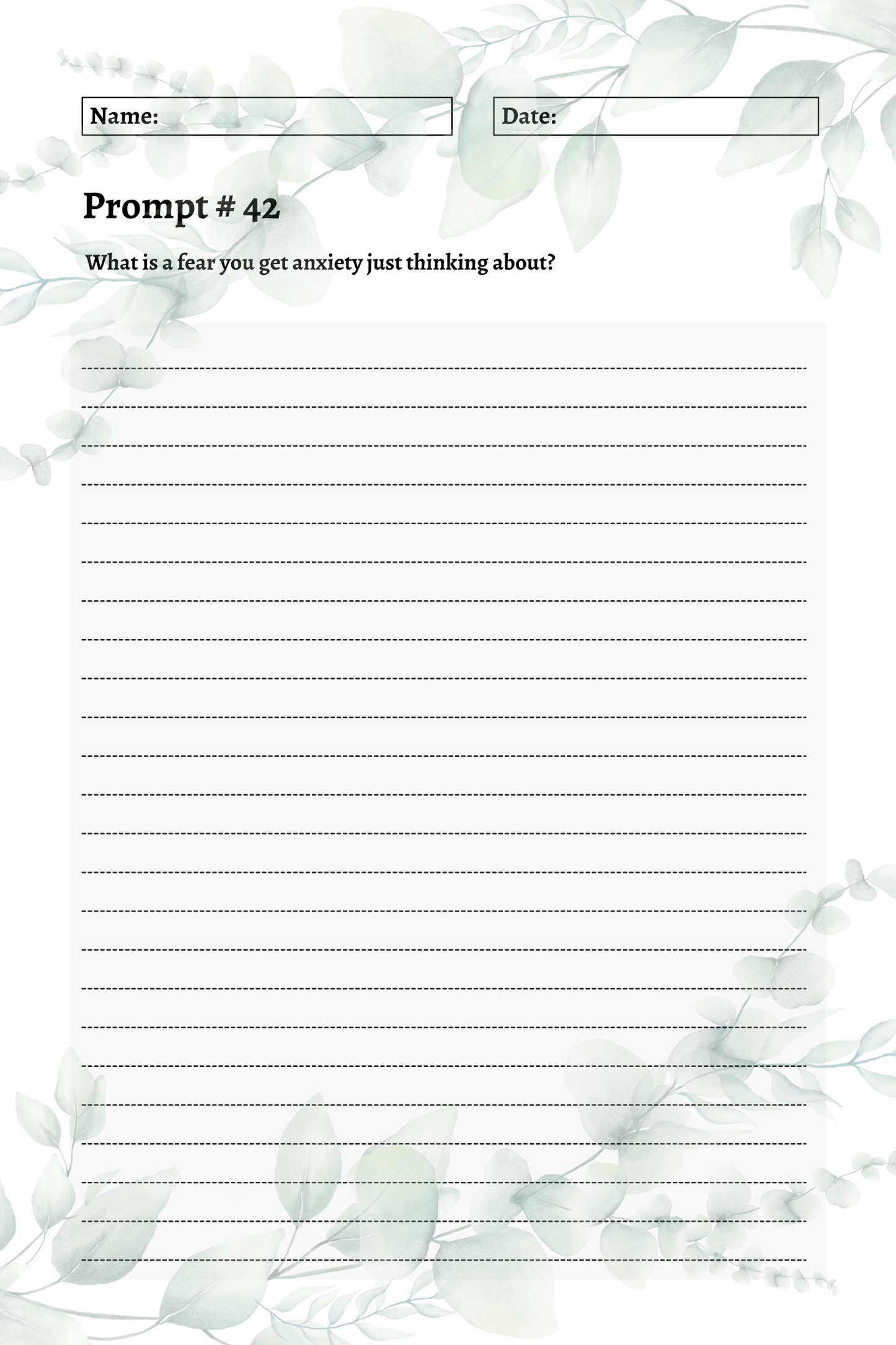 200 Mental Health Journal Prompts
