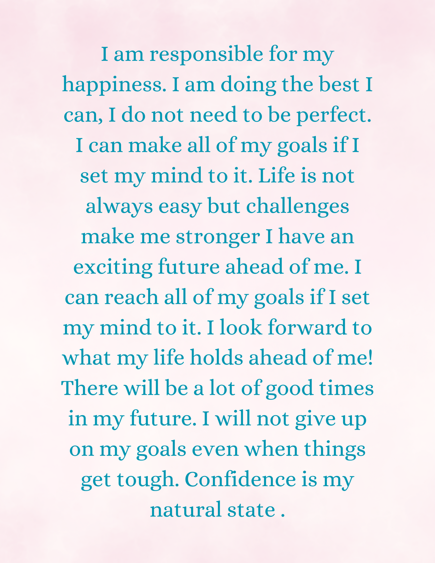 100 Positive Affirmations for Women