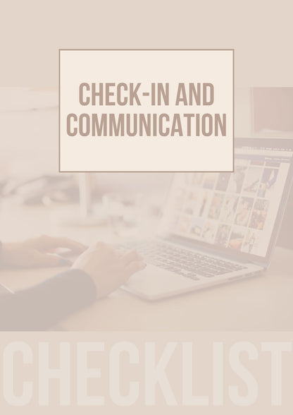 Air BnB & Host Checklists