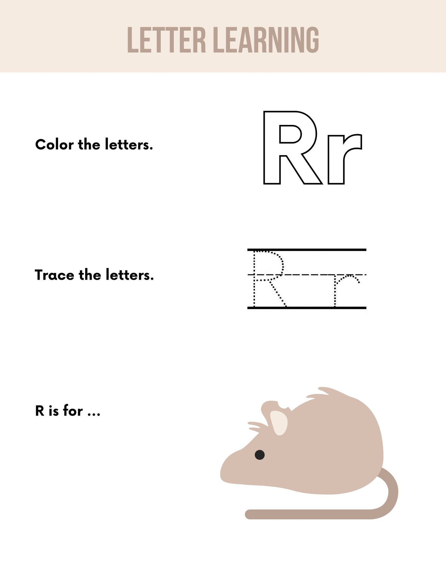 Toddler Workbook