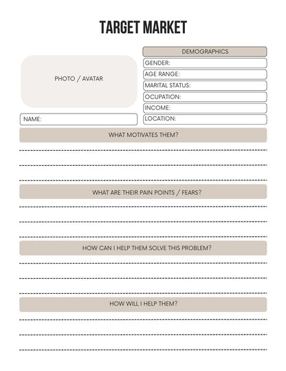 Business Owner Planner