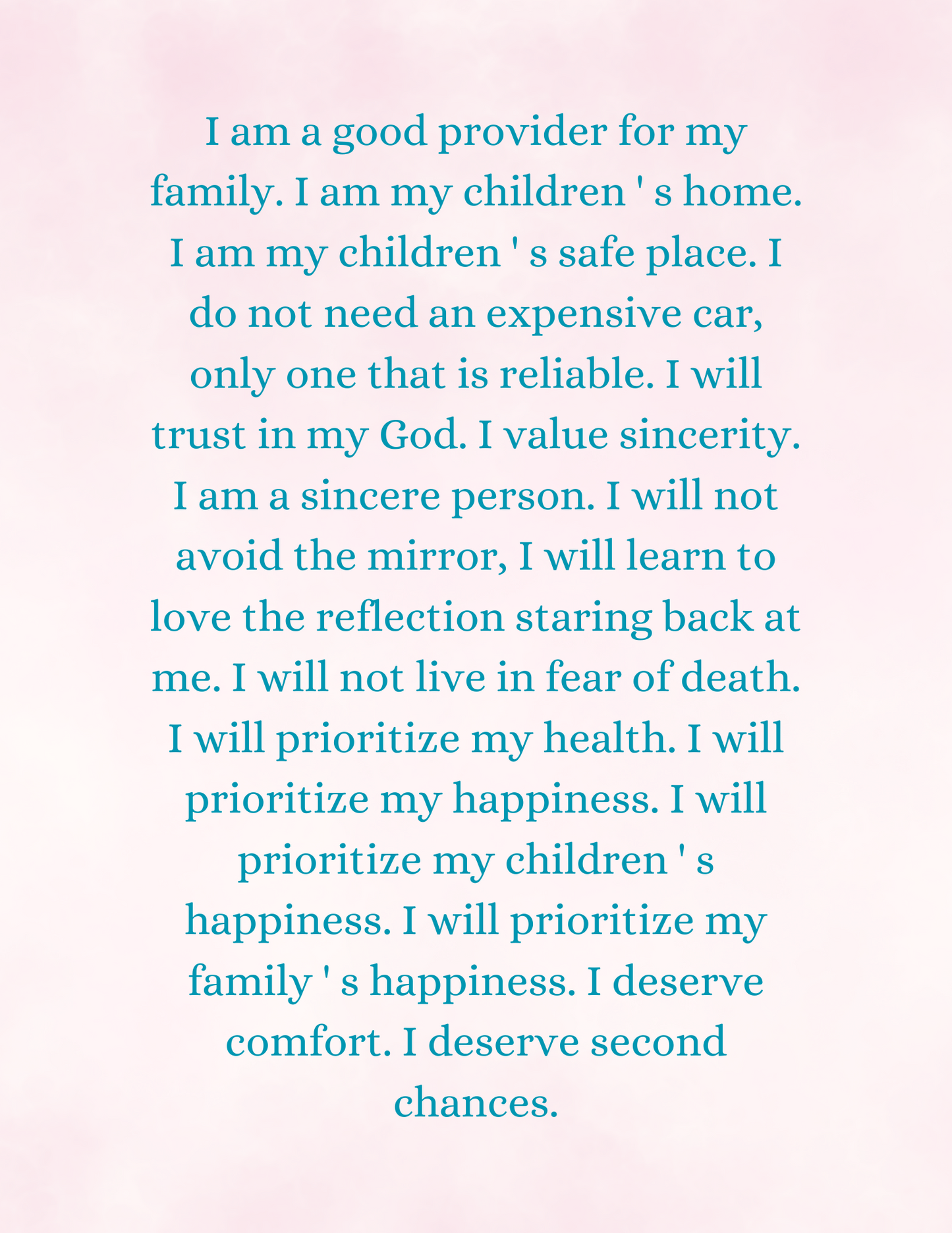 100 Positive Affirmations for Women