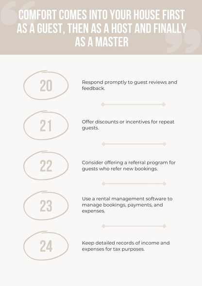 50 Tips to Manage Your Airbnb Remotely