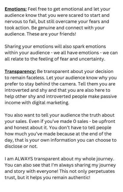 The Ultimate Faceless Guide