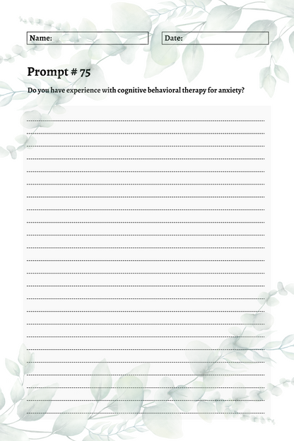 200 Mental Health Journal Prompts