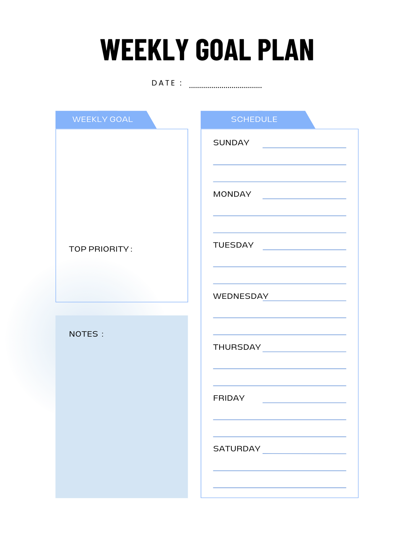 Goal Planner