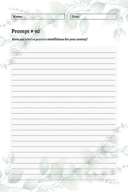 200 Mental Health Journal Prompts