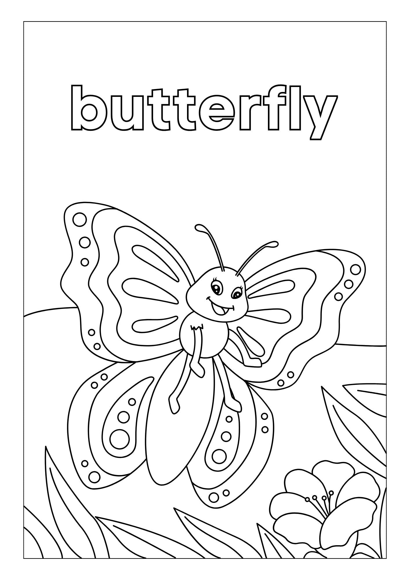Animals Habitat Colouring Book