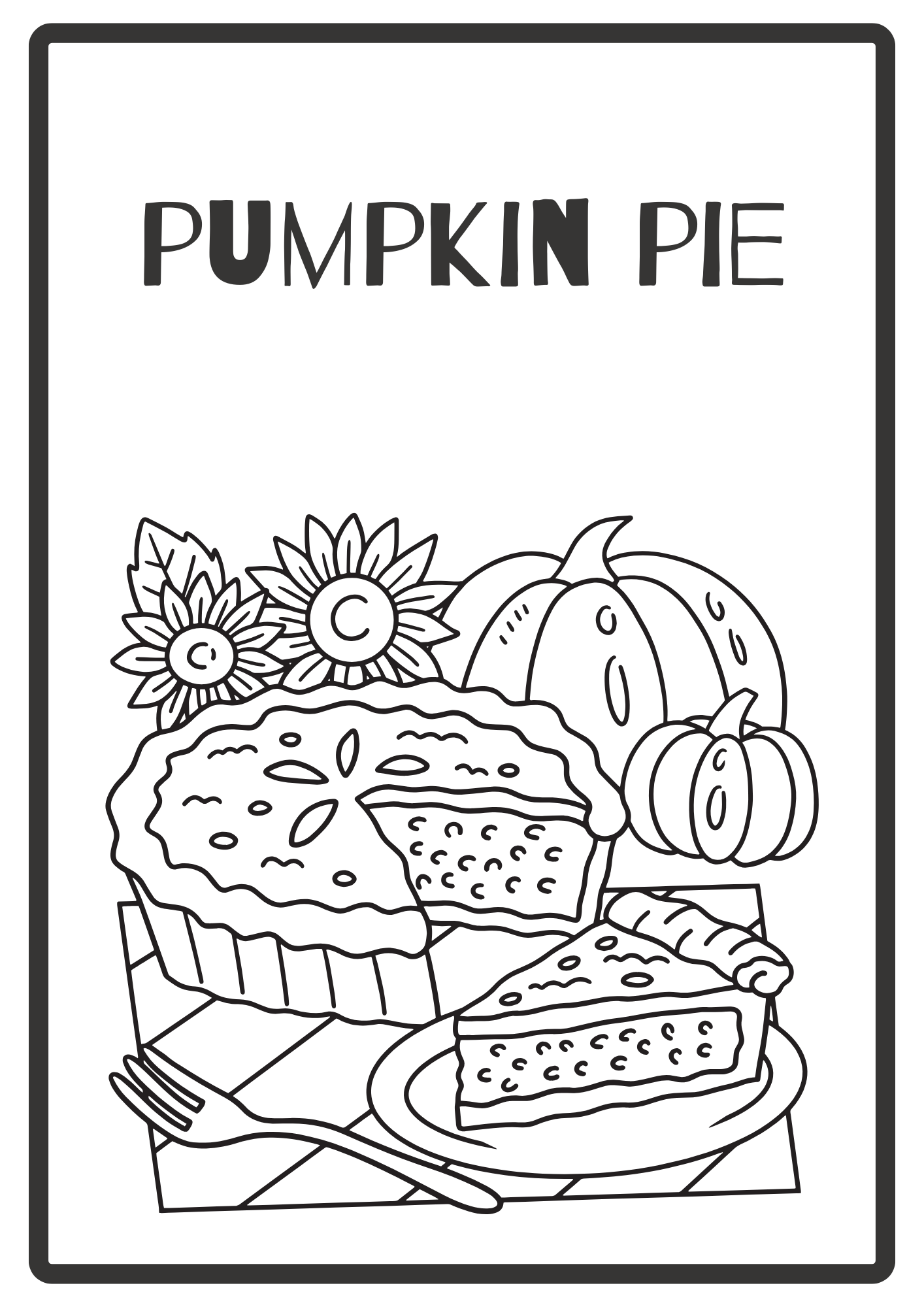 Autumn Colouring Book