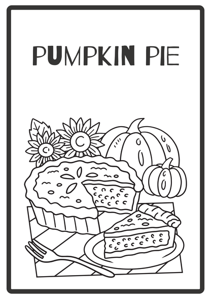 Autumn Colouring Book