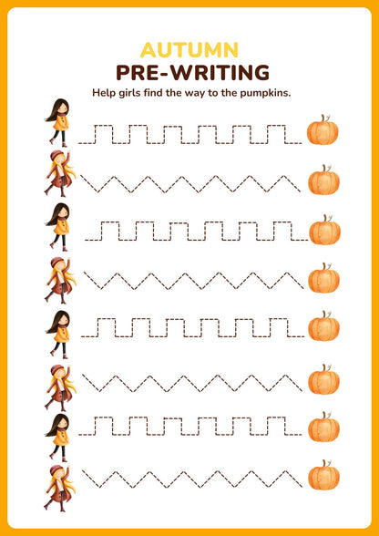 Autumn Activity Book Worksheet
