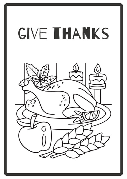 Autumn Colouring Book