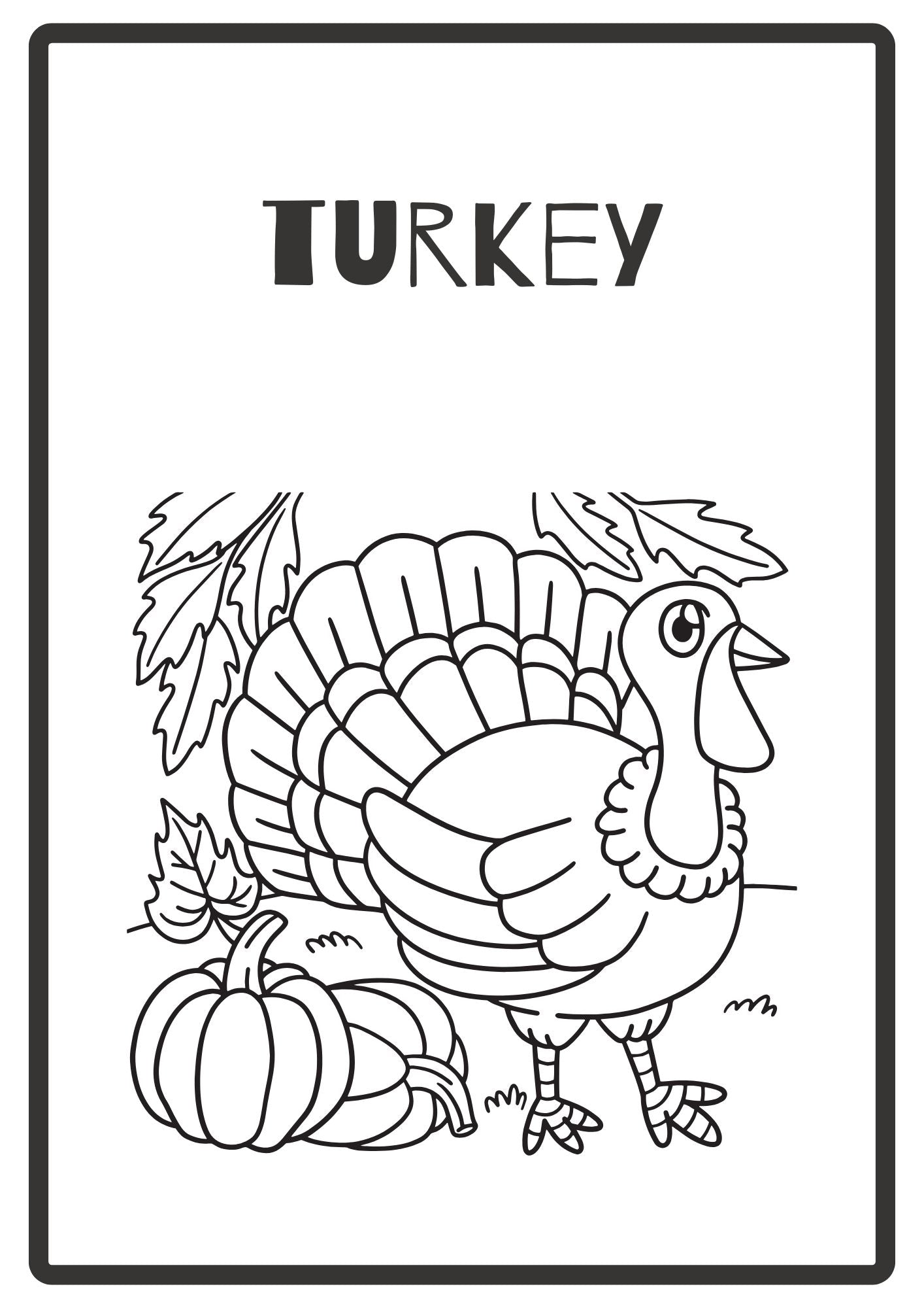 Autumn Colouring Book