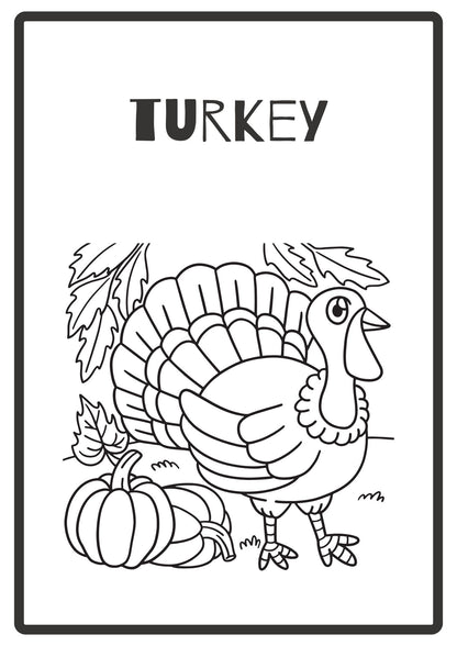 Autumn Colouring Book