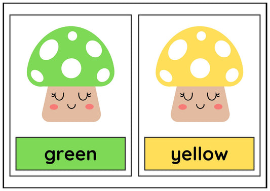 Colour Name Flashcards
