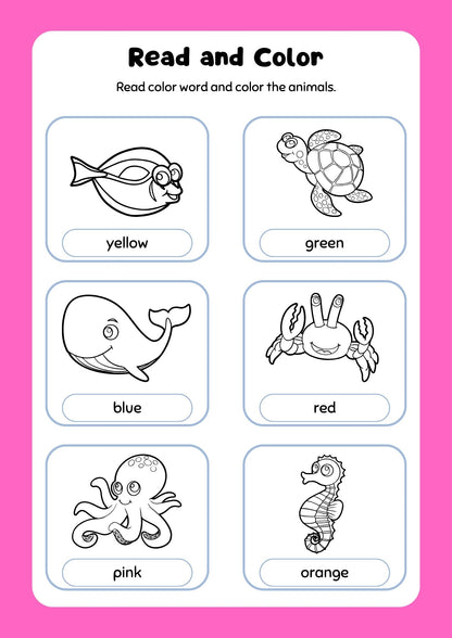 Animals Activity Workbook