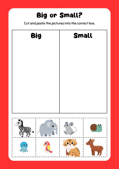 Animals Activity Workbook