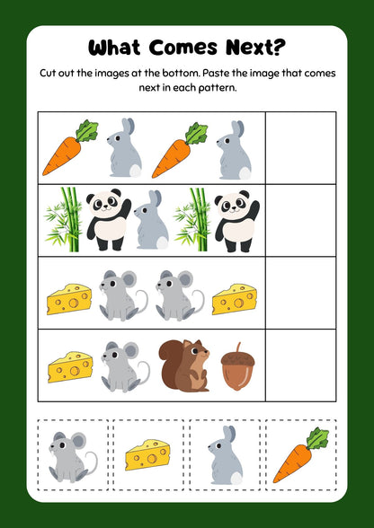 Animals Activity Workbook